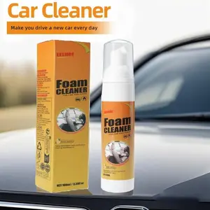[Upgraded Version] Car Interior Foam Cleaner – Cleans Leather Seats, Plastic Trim & Roof Liner