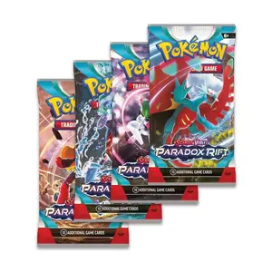 Pokémon Paradox Rift 4 Booster Packs (LIVE RIP & SHIP)