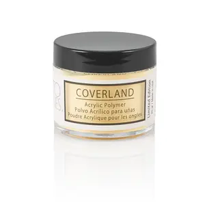 Tones Coverland Acrylic Powder 1.5 oz "Banana Split" – Made in USA, Great for Nail Art