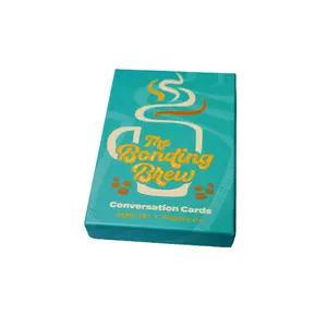 The Bonding Brew Conversation Cards – 136 Prompts for Deep Connection, Family Bonding & Team Building | Thought-Provoking Conversation Starters for Couples, Girls Night, Friends, Teens & Colleagues