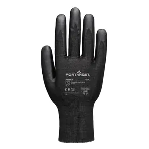 2 PACK Glass Handling Heavy Duty 2 Pack A9 Cut Level ANSI Cut Level A9 Gloves Work Gloves Glass Handling Gloves