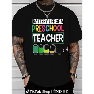 Pre-K Instructor T-Shirt Made of 100% Cotton – Unisex Design