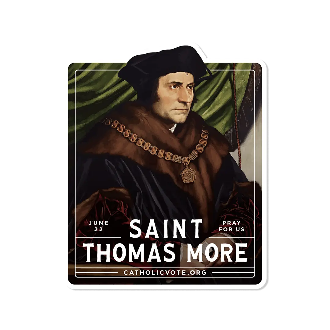 St. Thomas More Sticker