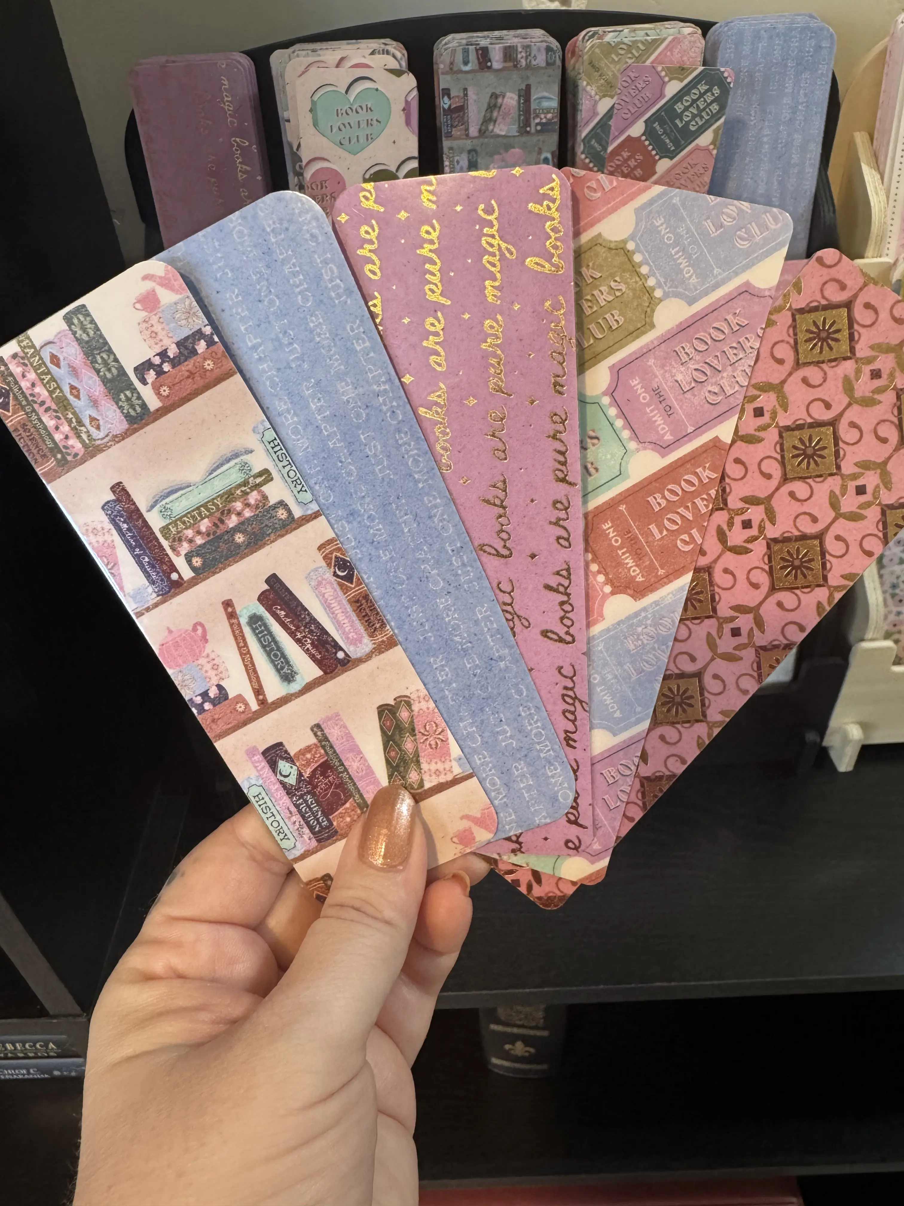 Bookish Mystery Bookmark Bundle, Book Accessories, Book Lover Gifts, Bookish