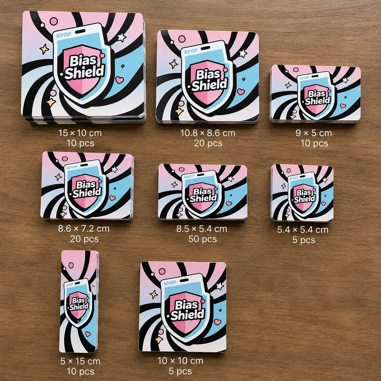 KPOP Bias Pack 130-Piece Printed Set - STAY Ver. KPOP Bias Pack 130-Piece Printed Set - STAY Ver.