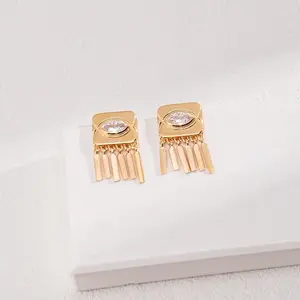 Kola_Liu_Bijoux Élégant sterling Silver earrings