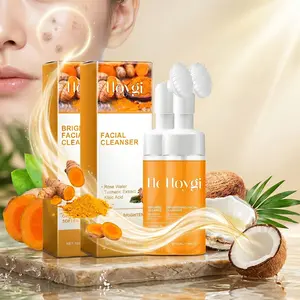 Turmeric Glow Cleanser, Turmeric Brightening Cleanser, Instant Tone-Evening & Radiance, Deep Purity & Silk Touch, Achieve a Flawless "Clean Girl" Canvas