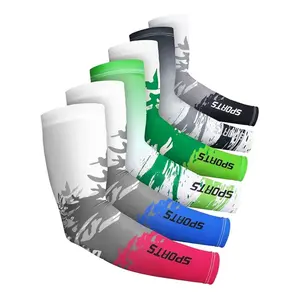 6 Pairs UV Sun Protection Arm Sleeves – Cooling Compression Sports Sleeves for Men & Women