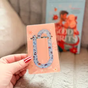 TV Show Winter Jumbo Acrylic Paperclip Sublimated Bookmark – Bookish Page Holder