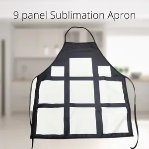 Blank 9 Panel Sublimation Apron