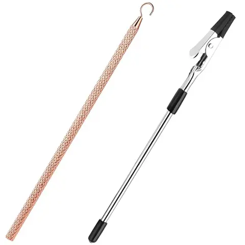 Jewelry Bracelet Aid Tool with Hook and Clip, Metal Jewelry Fastener for Necklaces/watches, Zipper and Crafts, Ideal for Arthritis Patients, Jewellery