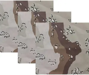 ARMYU Camouflage Military Bandana 3 Pack 22x22 Cotton Camo Head Scarf Do Rag Tactical Hunting Face Wrap