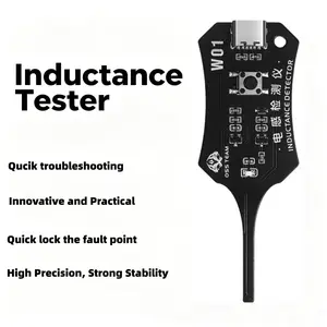 Type-C Inductance Tester Motherboard Coil Tester, Phone Repair Inductor Fault Detector, Electronic Circuit Board Inductor Detector for Phone Motherboard Component Repair Electromagnetic Induction Quick Fault Check Tool