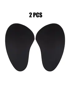 Large Size 2 Pack Sponge Hip and Butt Pads, Detachable Foam Padding, Comfortable Fit, Skin Color Design, Easy to Use, Backless