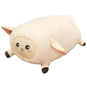 Long Sheep Plush Toy 15.7 inches, Cute Sheep Stuffed Animal, Cute Sheep Stuffed Animal Plush, Cute Farm Life Cuddle Gift for Kids and Adult