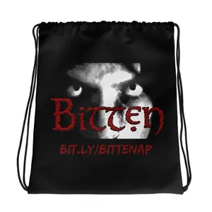 Bitten Drawstring Bag