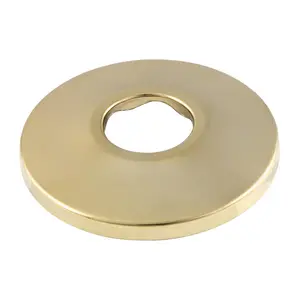 Kingston Brass  0.5 in. Made to Match IPS Brass Flange, Polished Brass