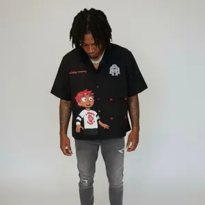 "In Loving Memory" Cropped Shirt