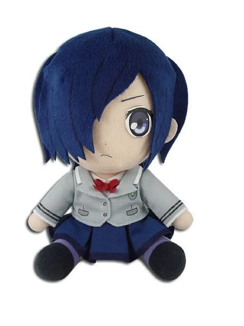 Tokyo Ghoul Touka Kirishima 8-in Sitting Anime Plush, Cuddly Stuffed Animal, Collectible Toy Figure
