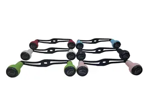 Lightweight Swept Aluminum Alloy Baitcasting Reel Power Handle 110mm with TPE Knobs