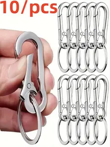 Simple Metal Keychain, Durable Easy To Disassemble Keychain for Men & Women, Fashion Accessories for Daily Use