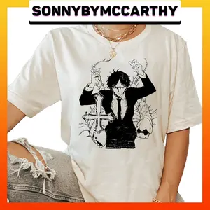 Hunter x Hunter Chrollo Lucilfer Boxy Tee, Best Anime Hoodie, Gift For Anime Lovers, Gojo Badass Tshirt 080524VARM-44