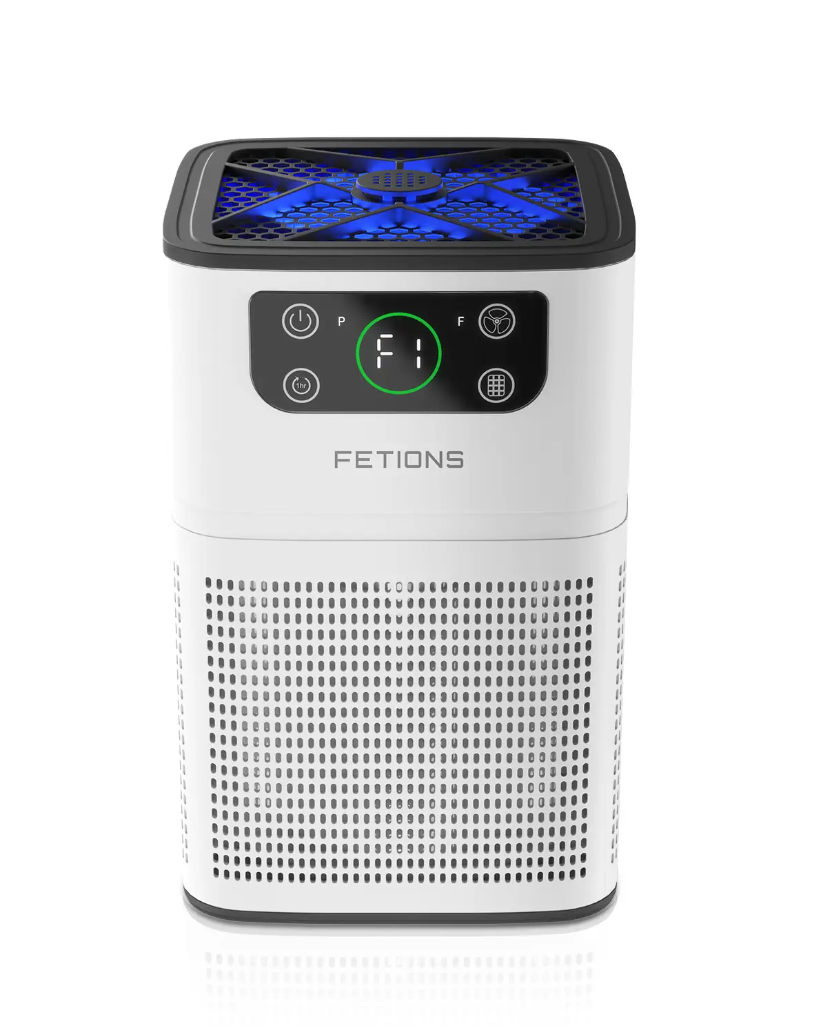 Air Purifier for Home: Aromatherapy & 3-in-1 Filtration PureBreath Haven with Compact H13 HEPA Filter, White, 1 Pack