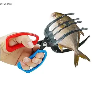 Fish Claw Gripper, 3-Claw Metal Fish Control Clamp, Practical Fishing Forceps For Outdoor Fishing Activities, Sturdy Fish Culling Tool To Secure And Hold Fish Firmly, Ideal Fishing Gear For Anglers And Daily Fishing Use