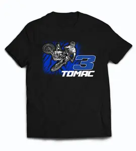 Eli Tomac ET3 Motocross Gift Supercross Sport Graphic T-Shirt Sweatshirt Hoodie