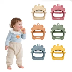 Baby Teething Toys for 0-6 & 6-12 Months – Anti-Drop Wrist Teethers, Soothing Pacifiers & Hand Chew Toys BPA-Free (Silicone)
