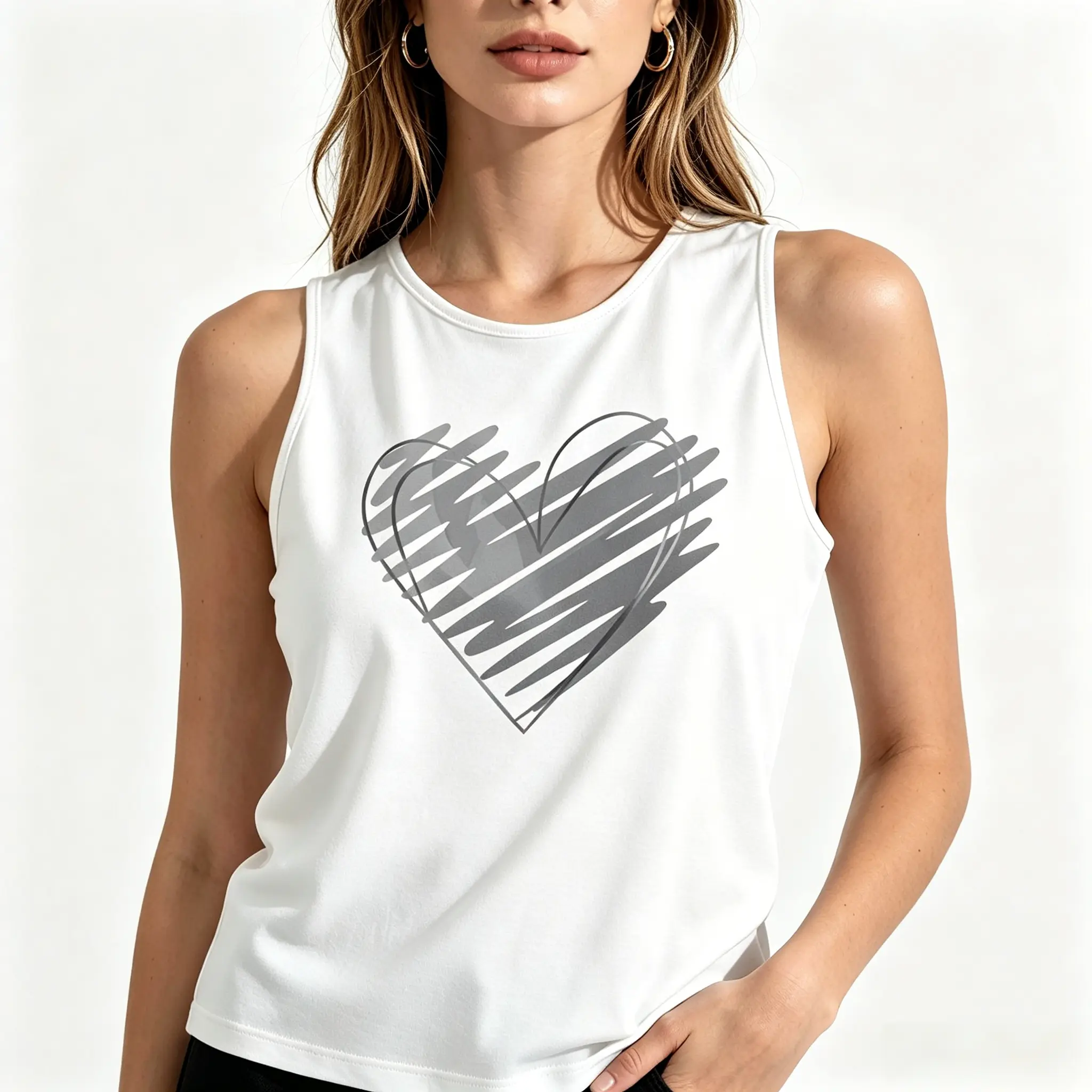 chrome hearts tank top pink - TikTok Shop