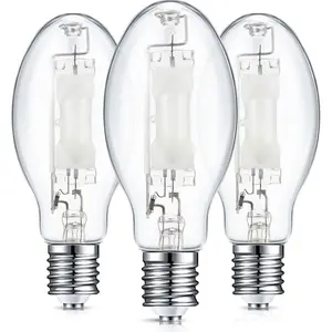 3 Pcs 400 Watt Lighting Halide Lamp MH400/U/MOG 36000 Lumen 4000K Light Bulb 12, 000 Hour Span Life Mogul Base (E39) ED28 High Intensity Discharge Halide Bulb(400 Watt)