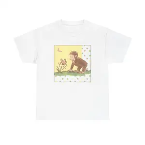 Curious George Unisex Tee, Vintage Cartoons, Pinterest, 90s Style Baby Tee, Comics, Soft Girl, Ahs Style, Nostalgia, Streetwear