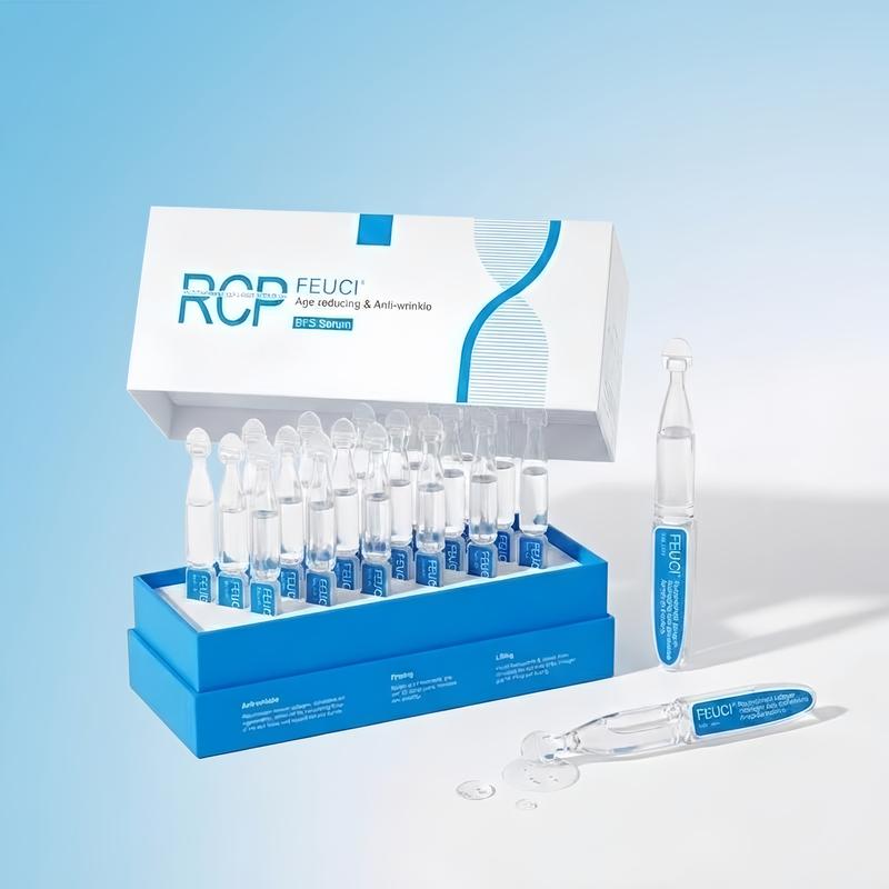 FEUCI Anti-Aging Collagen Serum 5% Hyaluronic Acid 30x1.5ml Firming Hydrating Firming Low Irritating Serum Anti-Aging Hydrating Serum