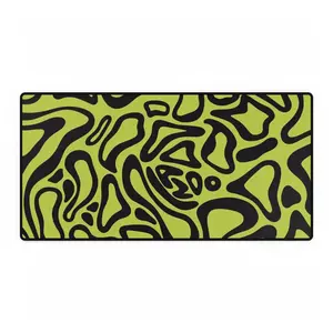 Lando Norris Helmet Pattern Desk Mat - Racing Car enthusiast Gift, Gaming Mouse Pad, Home Office Decor, Formula 1 Desk Accessory, Desk