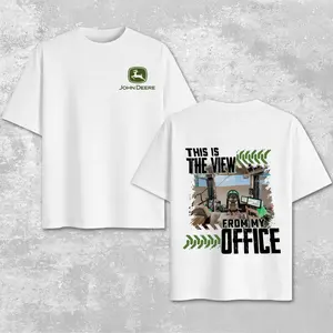 John Deere Graphic T-Shirt For Men, Vintage Farm Life Tee, This Ain’t a Desk Job… This Is My Office ,Farmer Tractor Hoodie, Nothing Runs Like A Deere Sweatshirt , John Deere Logo Shirt, Agriculture Gift For Him Dad