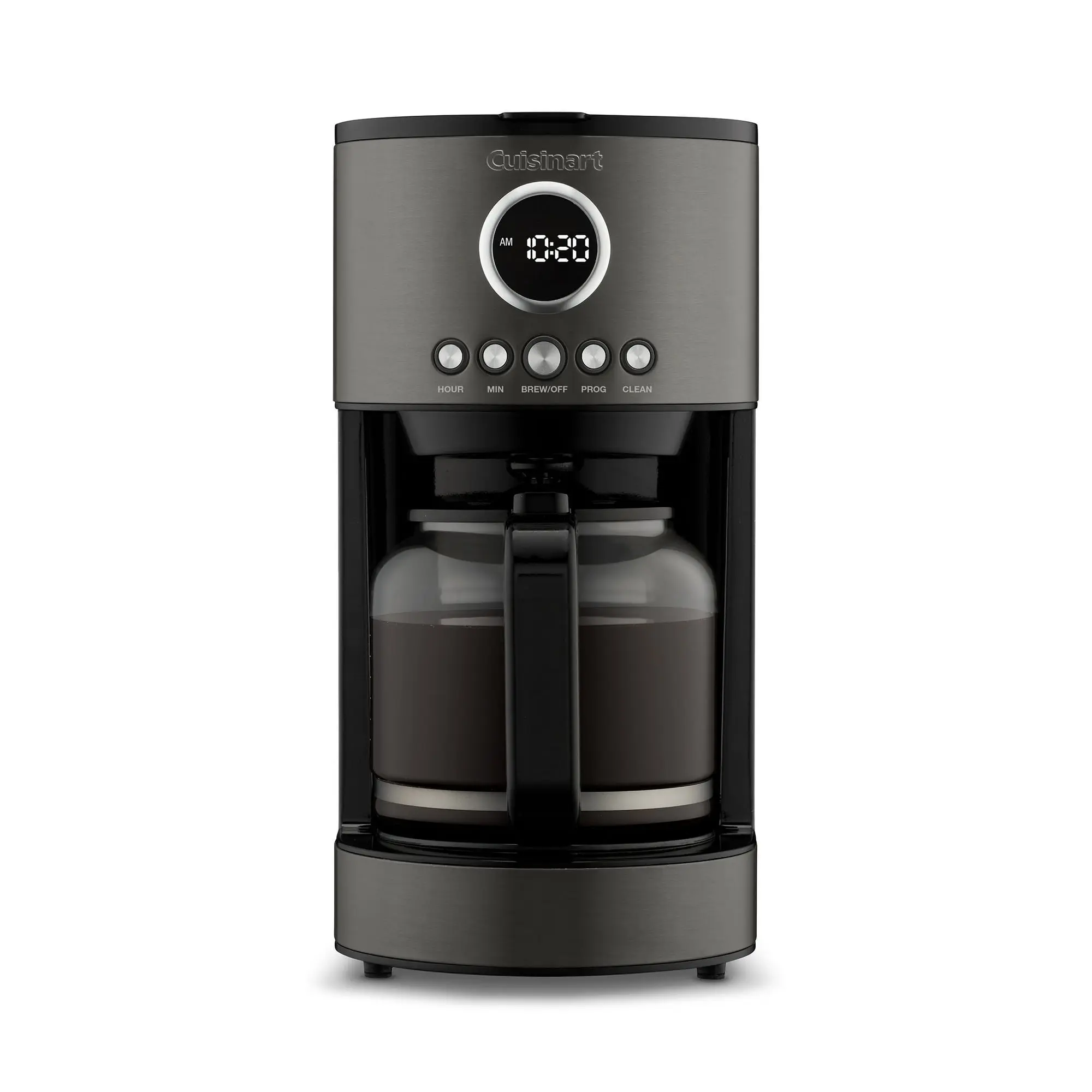 Cuisinart Stainless Steel 12-Cup Coffee Maker, Black