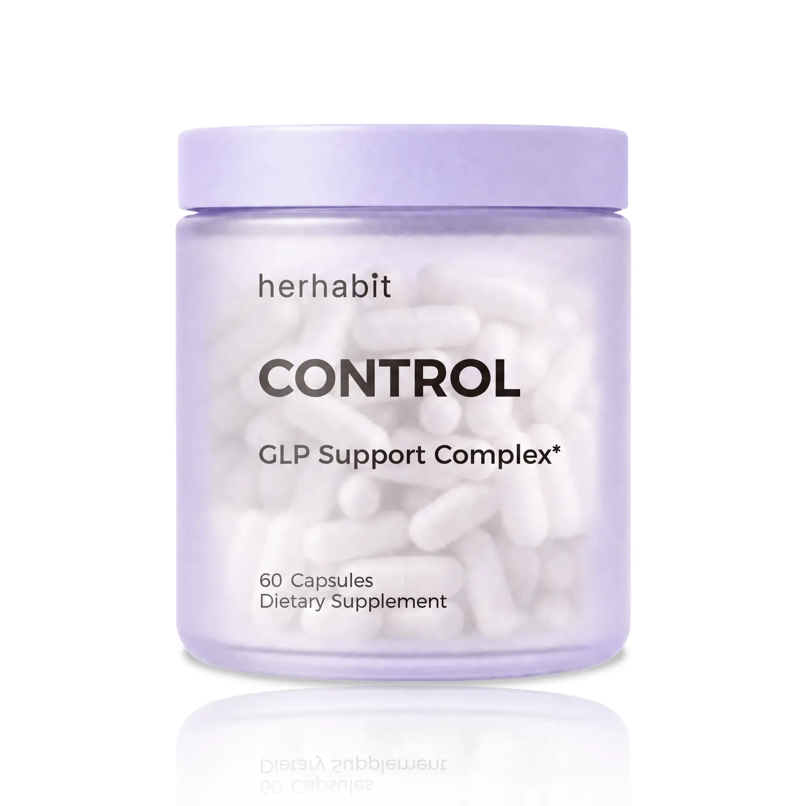 Herhabit CONTROL Probiotic Supplement for Women, Gut Comfort & Microbiome Balance Support, Akkermansia & Bacillus Blend, Digestive Health Capsules, 60 Count