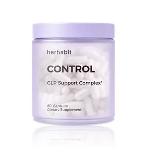 Herhabit CONTROL Probiotic Supplement for Women, Gut Comfort & Microbiome Balance Support, Akkermansia & Bacillus Blend, Digestive Health Capsules, 60 Count