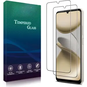 2 Pack Screen Protector for Cricket Outlast 5G (2024) / AT&T Motivate Pro 5G Tempered Glass Film, 9H Hardness, Anti Scratch, Bubble Free, Case Friendly, Easy to Install