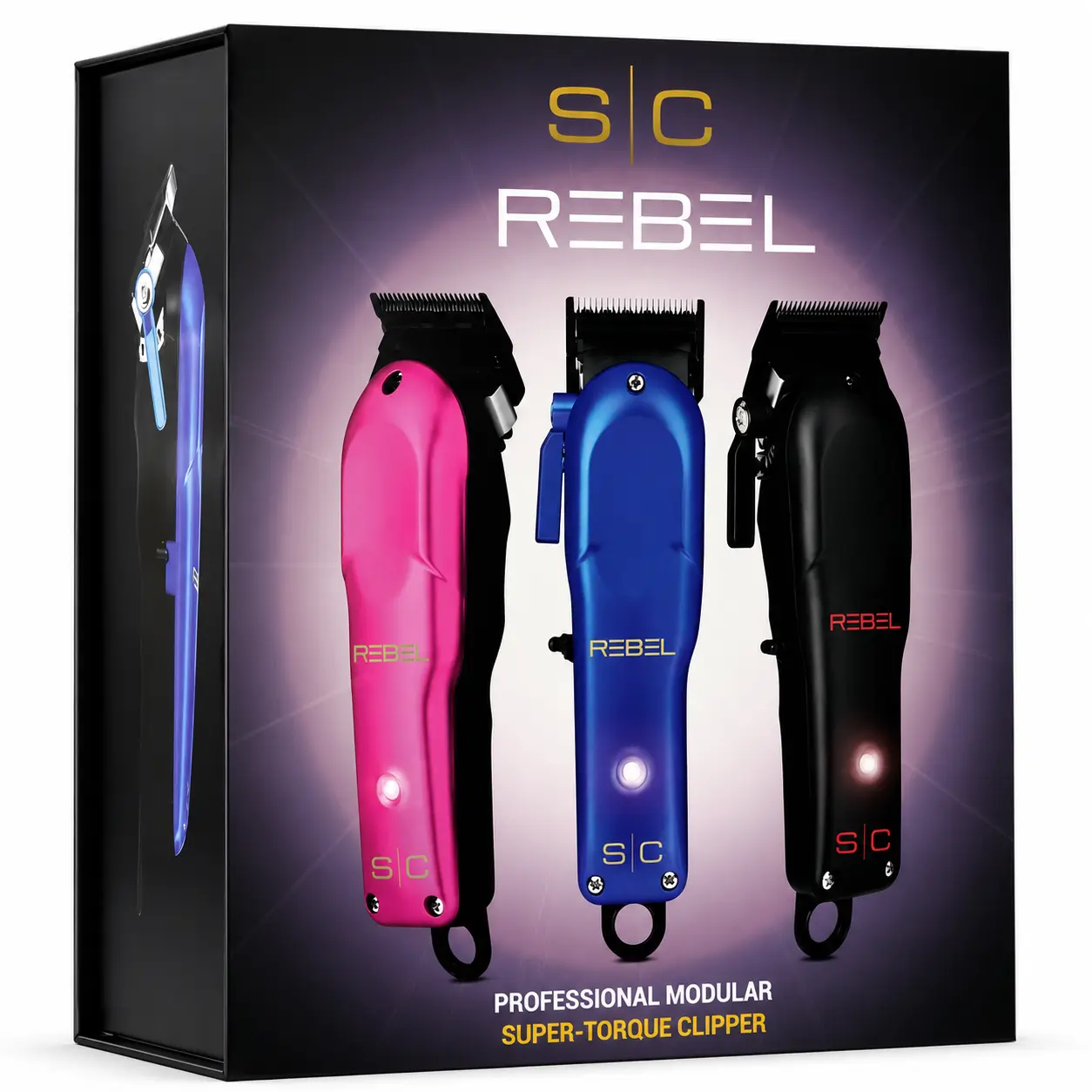 StyleCraft REBEL Professional Super-Torque Modular Cordless Hair Clipper (Dual Voltage) SC601 – Powerful, Versatile Clipper for Precision Cuts