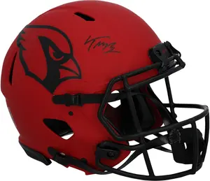 Trey McBride Arizona Cardinals Autographed Riddell Rave Speed Authentic Helmet - Fanatics Authentic Certified
