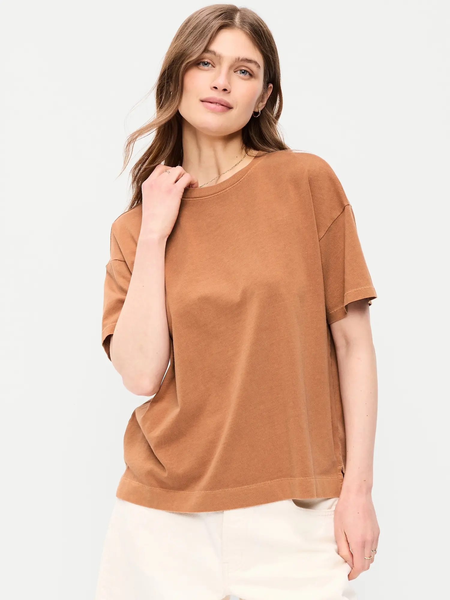 Old Navy Women's Vintage Crew-Neck T-Shirt