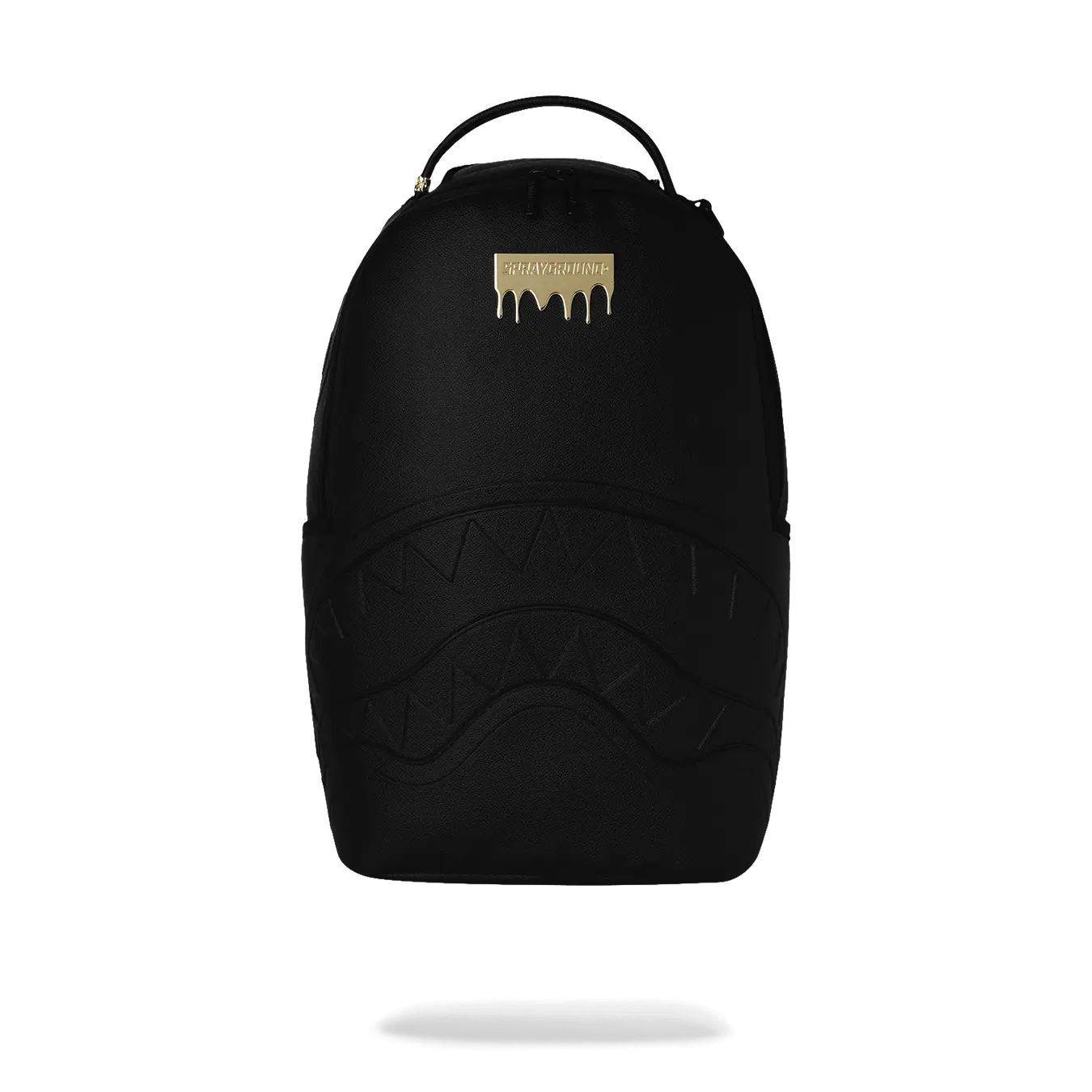 GOLD BRICK DRIP BLACK BACKPACK