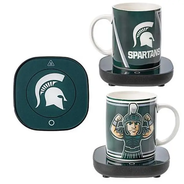 Uncanny Brands Michigan State University Mug Warmer with 12 oz. Mug