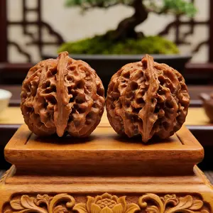 Unprocessed Chinese Massage Fitness Balls | Collector-Grade Hand Exercise & Gift