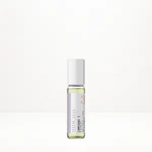 No 3 SWEET FRUITS & FLORAL Roll-On Perfume Vibrant Modern London Scent with Blackcurrant Lemon Jasmine Violet Musk Amber Regular Edition