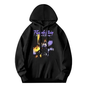 Prince Purple Rain Revolution Graphic T-Shirt Classic Crew Neck Tee Comfortable Cotton Short Sleeve Modern Cotton Tee Ev Hoodied Lightweight Crewneck Sweatshirt