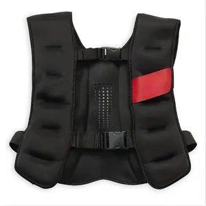Weight Vest 12lb, 20lb, 40lb, Black, Adjustable, Unisex Sizing
