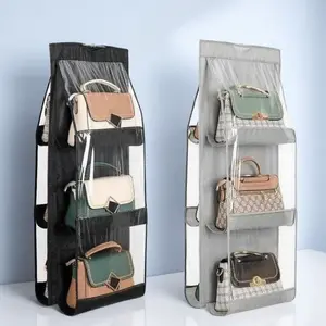 Transparent Hanging Dust-Proof Storage Bags: Large Capacity, Foldable & Breathable Closet Organizer with Multi-Size Fit - Space-Saving, Compact, See-Through Hanging Solution for Clothes & Cabinets Folding